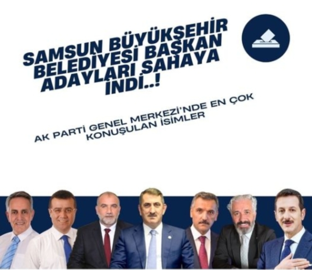 AK Parti anketinde Samsun Büyükşehir İshak Taşçı önde mi?